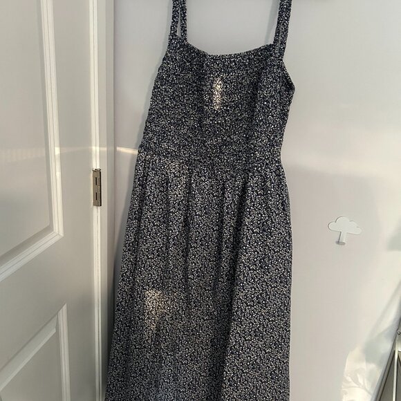 Blue Paisley Dress - Picture 1 of 7